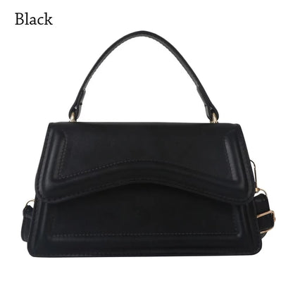 Chic PU Leather Sling Shoulder Bag - Trendy Crossbody Messenger for Women & Girls