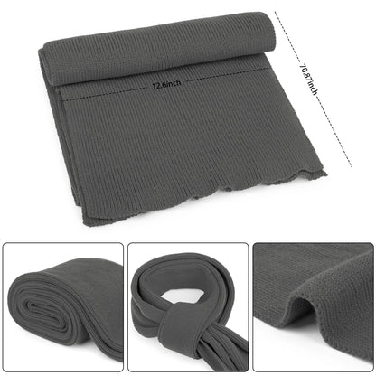 Winter Beanie Hat Scarf Set for Women Fleece Lined Winter Hat Long Soft Knit Scarf for Cold Weather Gary